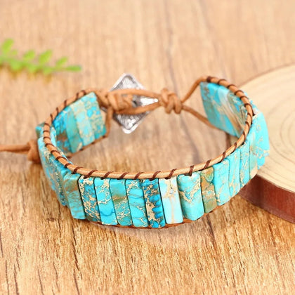 Womens Natural Stone Bracelet
