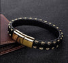 mens gold black  bracelet uk