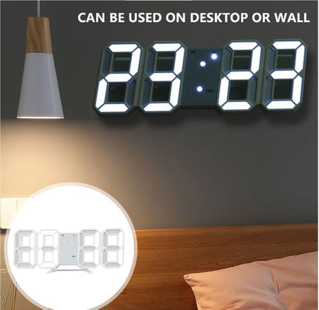 led wall clock uk