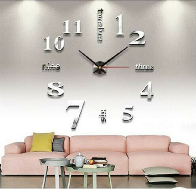 3d wall clock uk