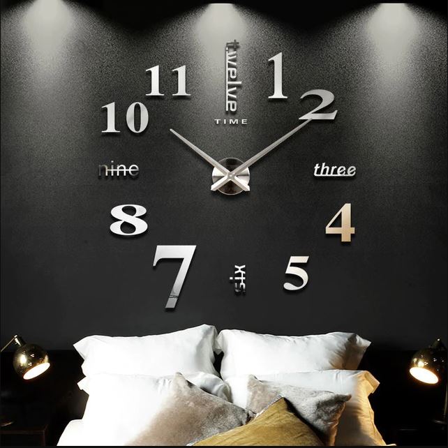 wall clock sticker