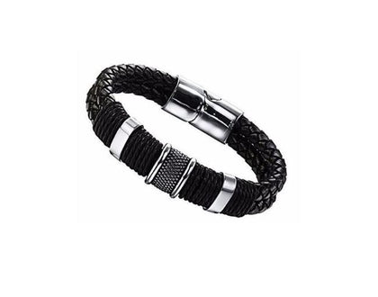 braided leather bracelet 