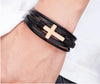 mens  bracelet with cross